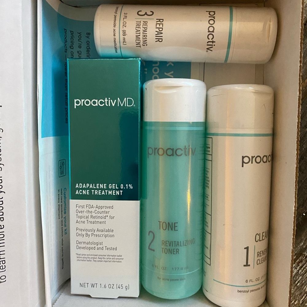Proactiv 4 piece, 90 day acne system